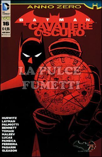 BATMAN IL CAVALIERE OSCURO #    16 - ANNO ZERO TIE-IN